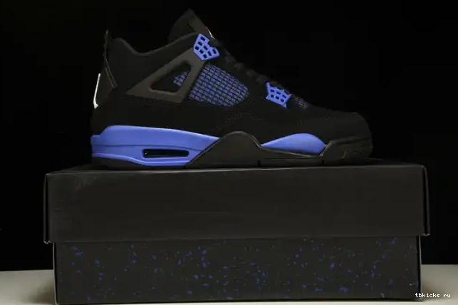 Cheap TB Royal Game CT8527-018 Retro 4 Black Jordan 0624